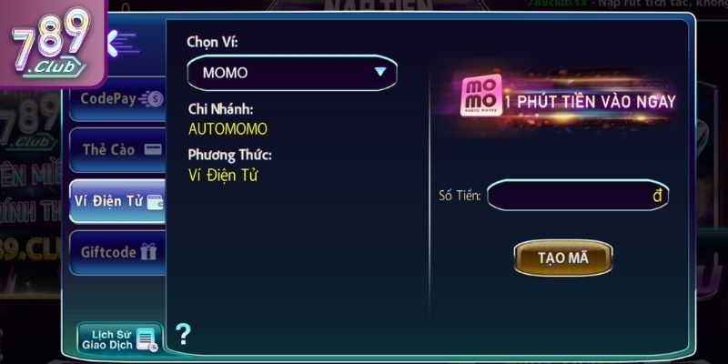 Kiểm tra kết nối ổn định khi nạp rút tiền 789CLUB